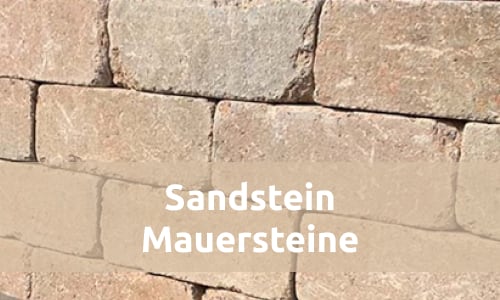 SANDSTEIN Mauersteine