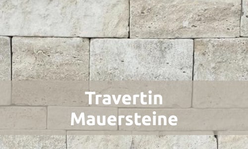 TRAVERTIN Mauersteine