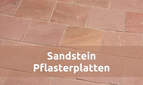 Sandstein Pflasterplatten