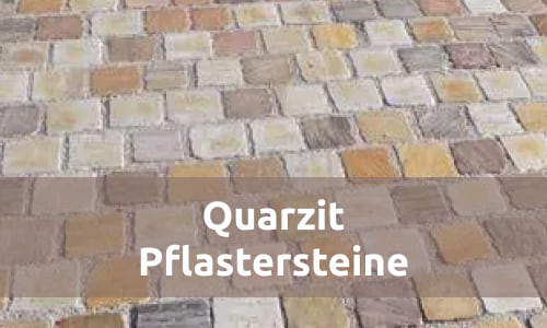 Quarzit Pflastersteine