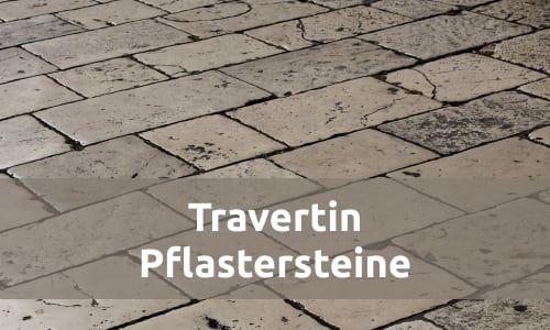 Travertin Pflastersteine