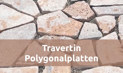TRAVERTIN Polygonalplatten