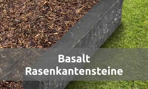 BASALT Rasenkantensteine