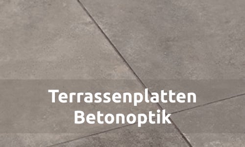 Terrassenplatten Betonoptik