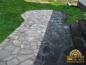 Preview: Polygonalplatten Basalt "ANDEN" (schwarz) ca. 1,5-2,5 cm Stärke