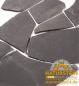Preview: Polygonalplatten Basalt "ANDEN" (schwarz) ca. 1,5-2,5 cm Stärke