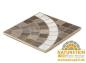 Preview: CUBETTI "ROSONE/CARRARA MARRONE" 60x60x2 cm Stonegres Keramik