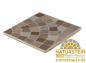 Preview: CUBETTI "VENTAGLIO MARRONE" 60x60x2 cm Stonegres Keramik