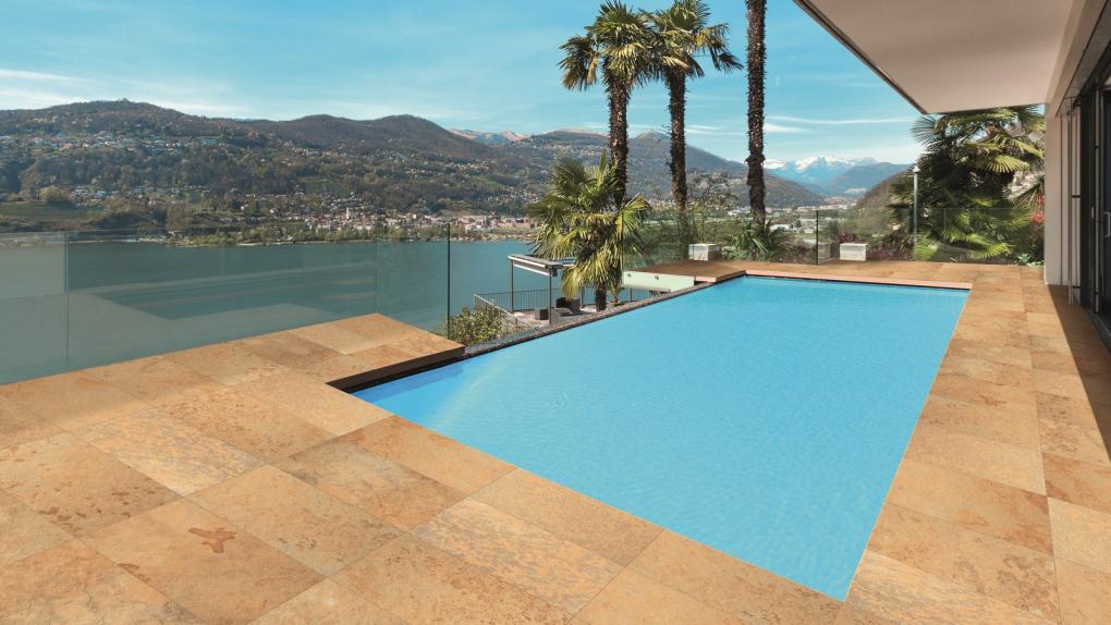 MONVISIO "LIMESTONE YELLOW" Hardscape Keramik