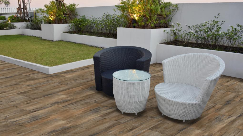 BOSCO "TABULA MEDIA" Outdoor Wood Keramik