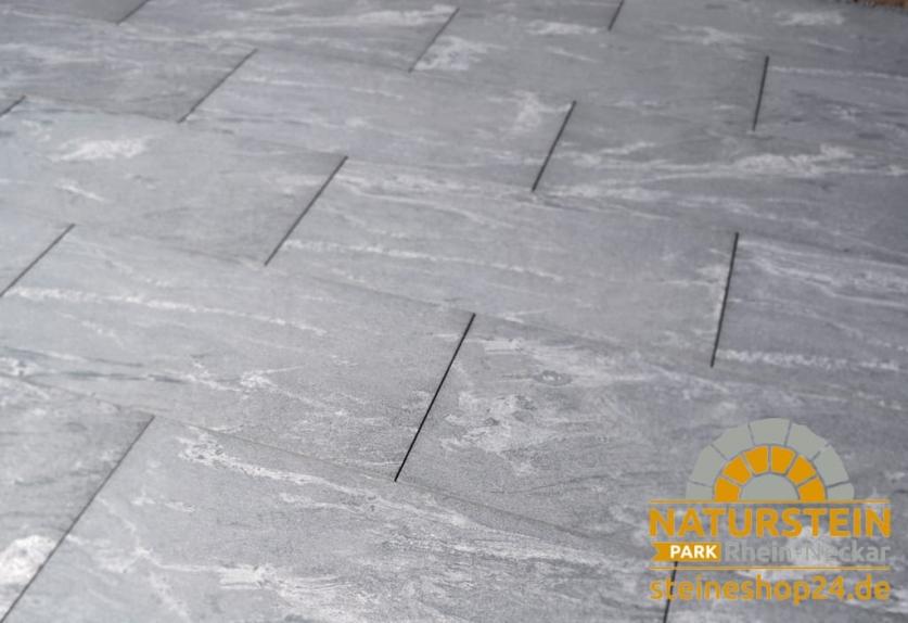 Aio Keramik Platten Emperor Maxima "Negro Santiago" 80x40x3+5 cm