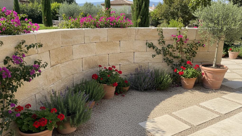 Preview: Mauersteine Kalkstein "CÄSAR" (beige-creme-braun)