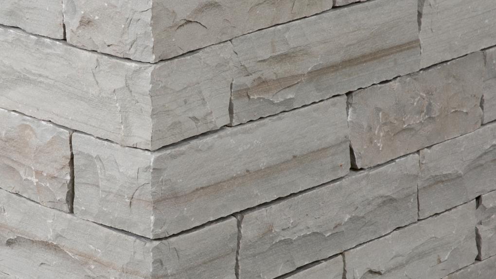 Mauersteine Sandstein "ARTOS" (grau)