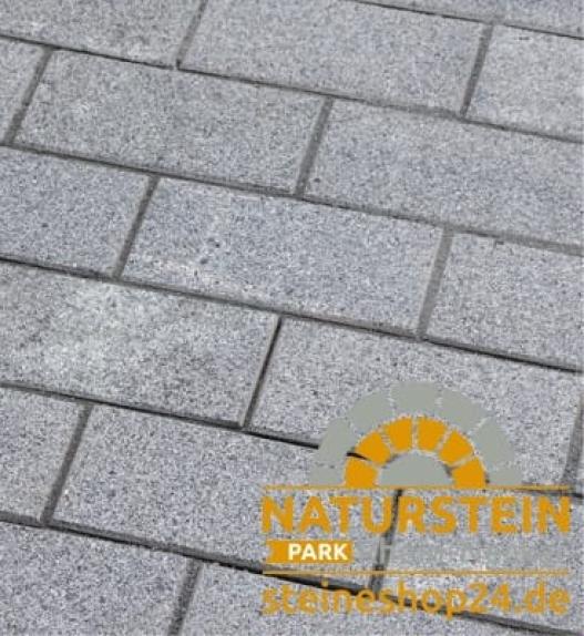 Pflasterplatten Granit "GALANT ELEGANCE" (anthrazit) -geflammt-