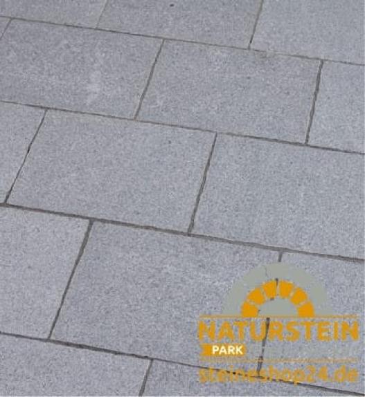 Pflasterplatten Granit "GALANT Ambiente" (anthrazit) -geflammt-