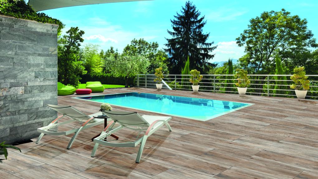 SELVA "TONGAS" Outdoor Wood Keramik