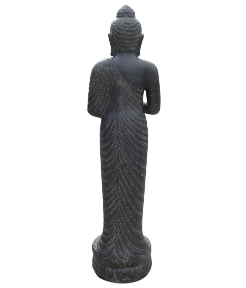 Stehender Buddha, Indien, Steinguss Höhe 158cm