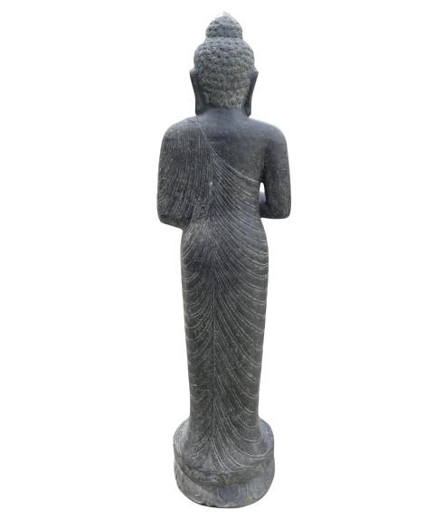 Stehender Buddha, Indien, Steinguss Höhe 158cm