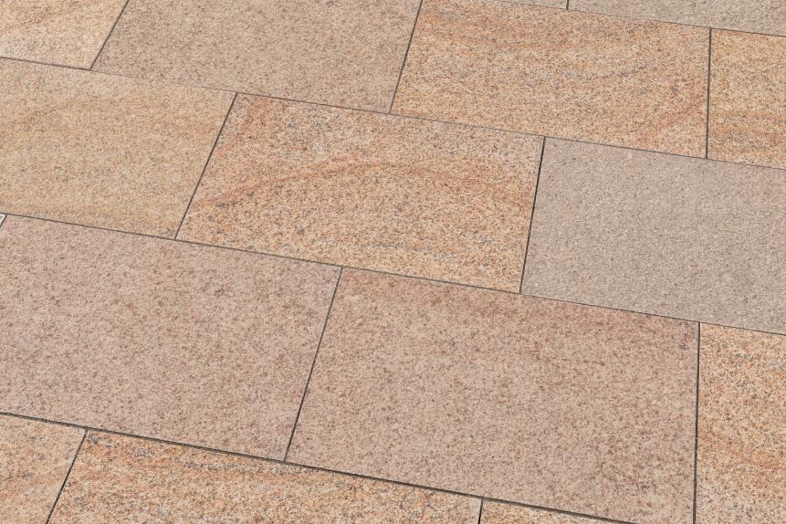 Terrassenplatten Granit "SUN Exacta" geflammt