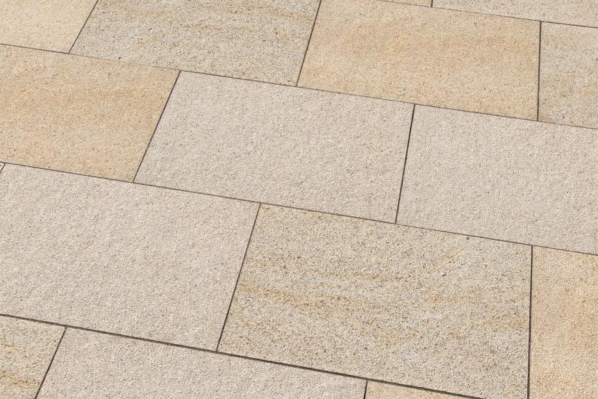 Terrassenplatten Granit "SUN" gestockt