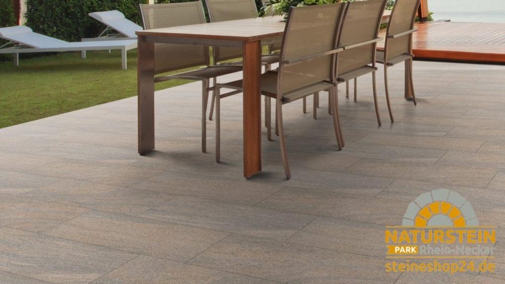 Aio Keramik Platten Emperor Maxima "Juparana" 80x40x3+5 cm