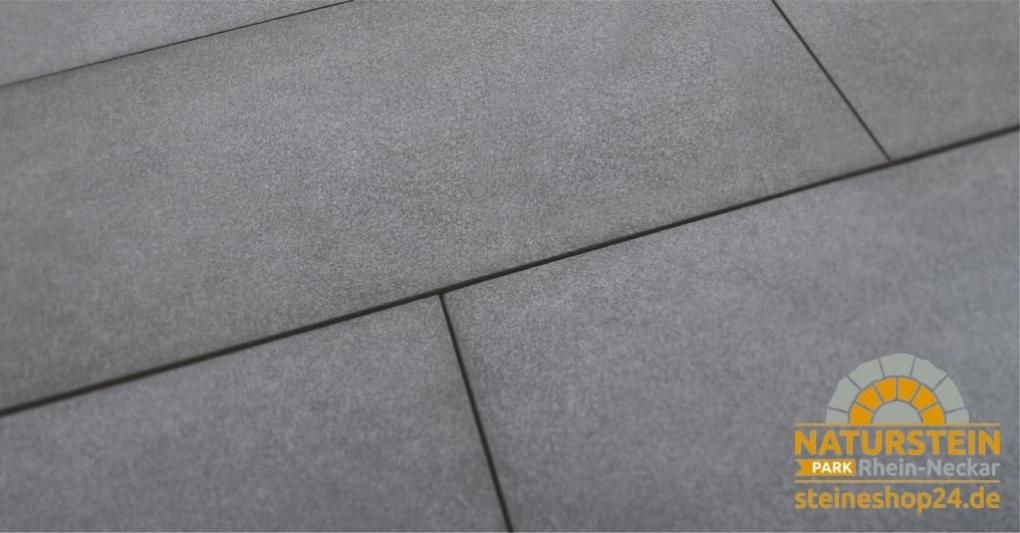 Aio Keramik Platten Emperor Maxima "Nero Maracana NEW" 80x40x3+5 cm