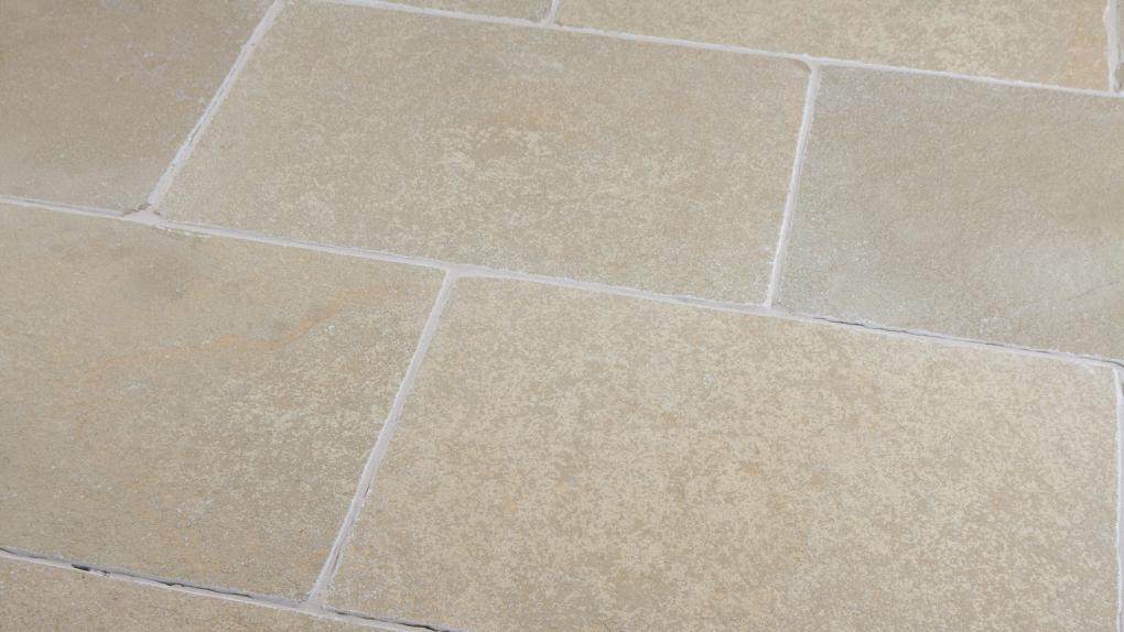 Terrassenplatten Kalkstein "MARRAKESCH CLASSIC" (ocker-beige)