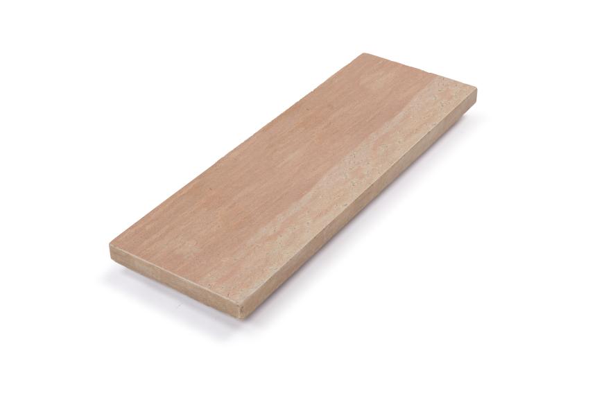 Trittstufen Quarzit "GIALLO" (gelb-gemischt) 100x35x3-4cm