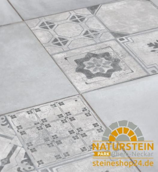 Verbundplatten Keramik AiO Emperor URBAN "METROPOLITAN DEKOR" (hellgrau)