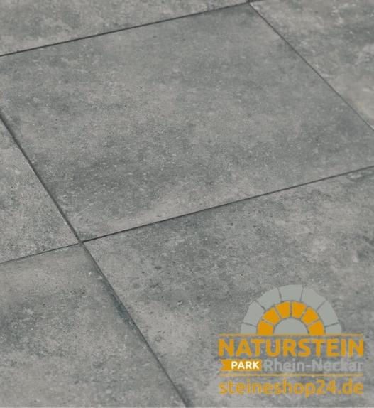Verbundplatten Keramik AiO Emperor SQUARE "SARONE ANTRACITE" (dunkelgrau)