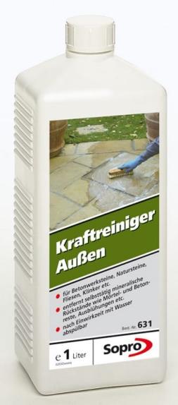 Naturstein - Kraftreiniger Außen Sopro "KRA 631"