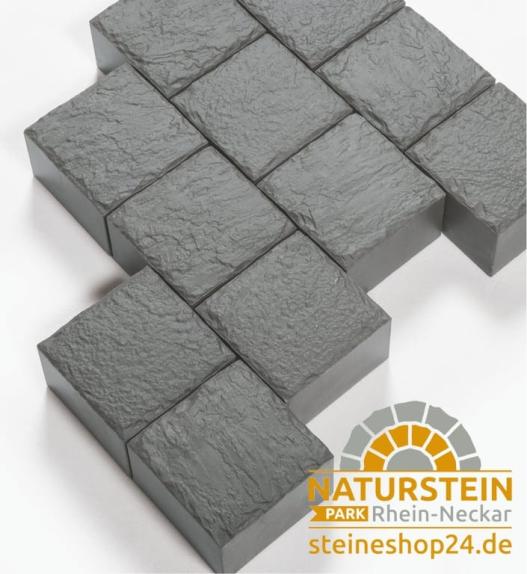 Pflastersteine Emperor Keramik "CUBE NERO" (anthrazit) 10x10x6,5 cm