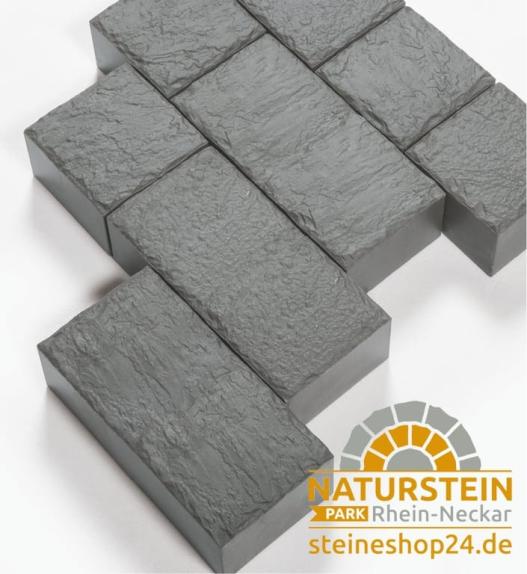 Pflastersteine Emperor Keramik "CUBE NERO" (anthrazit) 20x10x6,5 cm