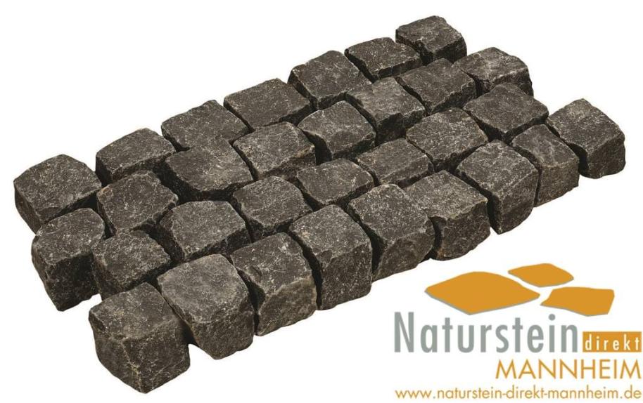Basalt Pflastersteine günstig kaufen Naturstein Pflastersteine