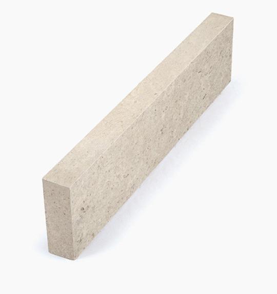 Rasenkanten Kalkstein "CÄSAR" (creme-beige) -antik-