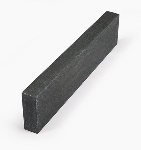 Rasenkanten Basalt "SANDOKAN ELEGANCE" (anthrazit-schwarz) -satiniert-