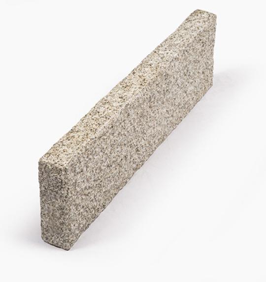 Rasenkanten Granit "SUN RUSTIKA" (gelb-grau)
