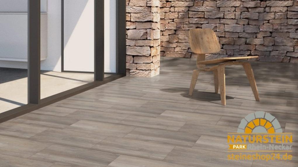 Aio Keramik Platten Emperor Country "Walnut" 80x40x2+4 cm