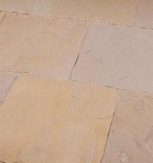 Terrassenplatten Sandstein "MANDALA ANTIK EXTRA" satiniert