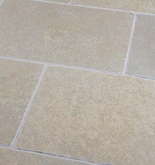 Terrassenplatten Kalkstein "MARRAKESCH CLASSIC" (ocker-beige)