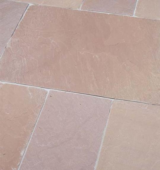 Terrassenplatten Sandstein "NEVADA ROYAL" (rötlich bunt)