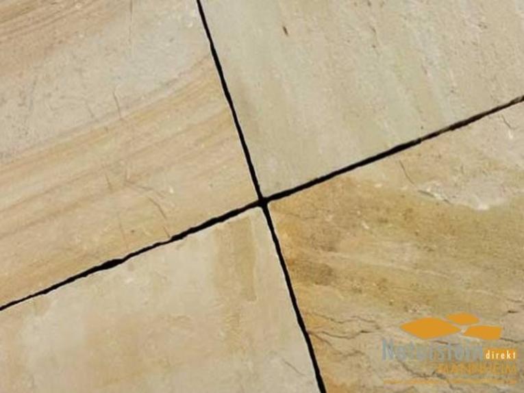 Terrassenplatten Sandstein "LEMON/MINT" spaltrau