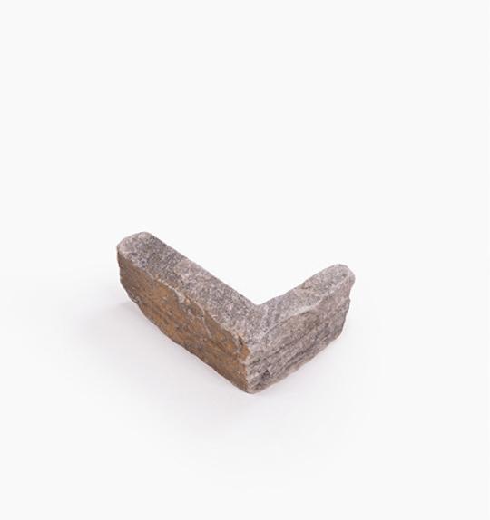 Verblendsteine Quarzit "ROCKY MOUNTAIN" -Eckteil- 10/10-30x4-12x3-4cm