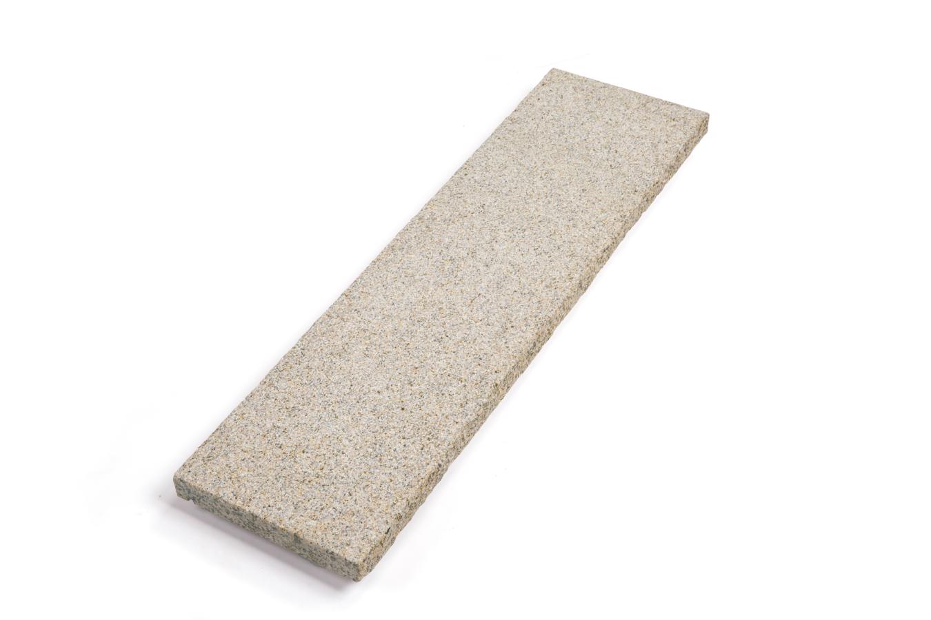 Abdeckplatten Granit "SUN" (gelb-grau) -gestockt- 4x28x100cm