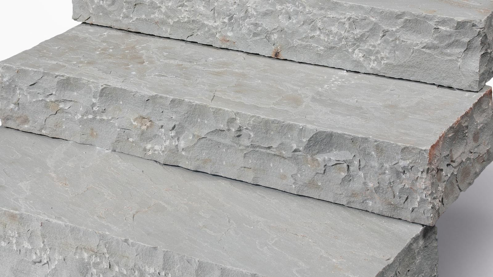 Blockstufen Sandstein "ARTOS" (grau)