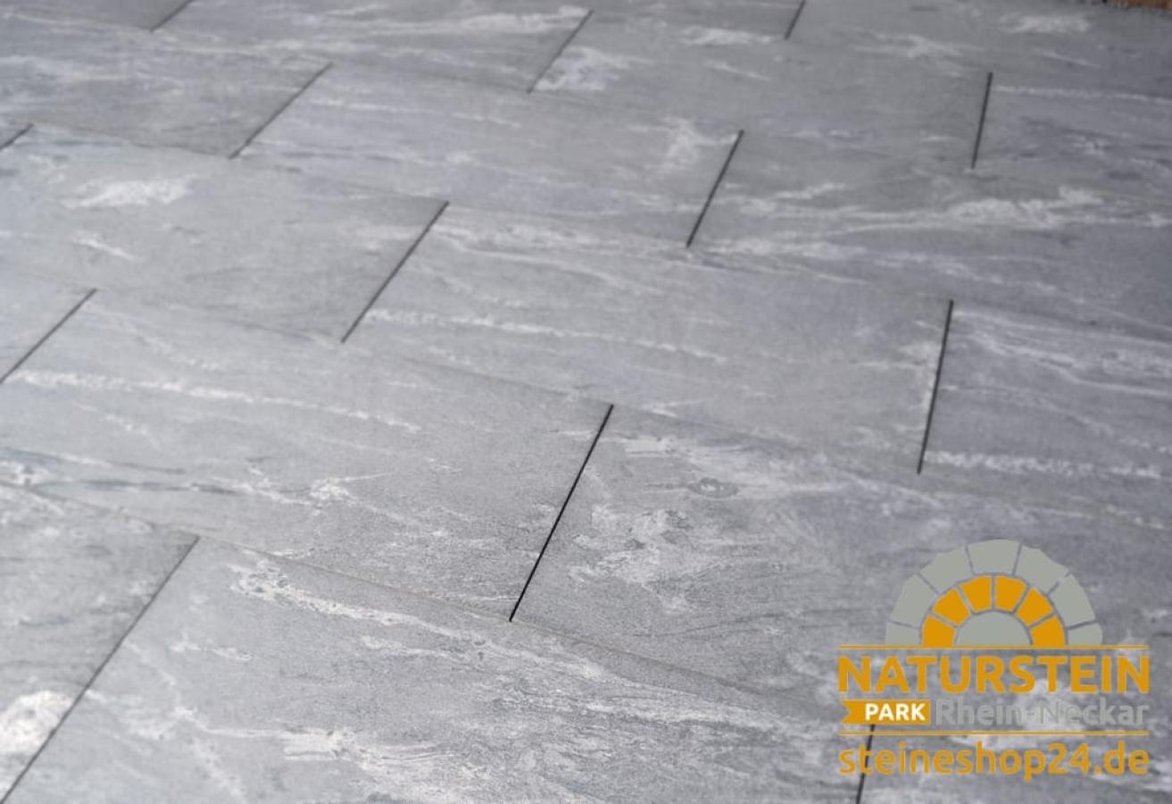 Aio Keramik Platten Emperor Maxima "Negro Santiago" 80x40x3+5 cm
