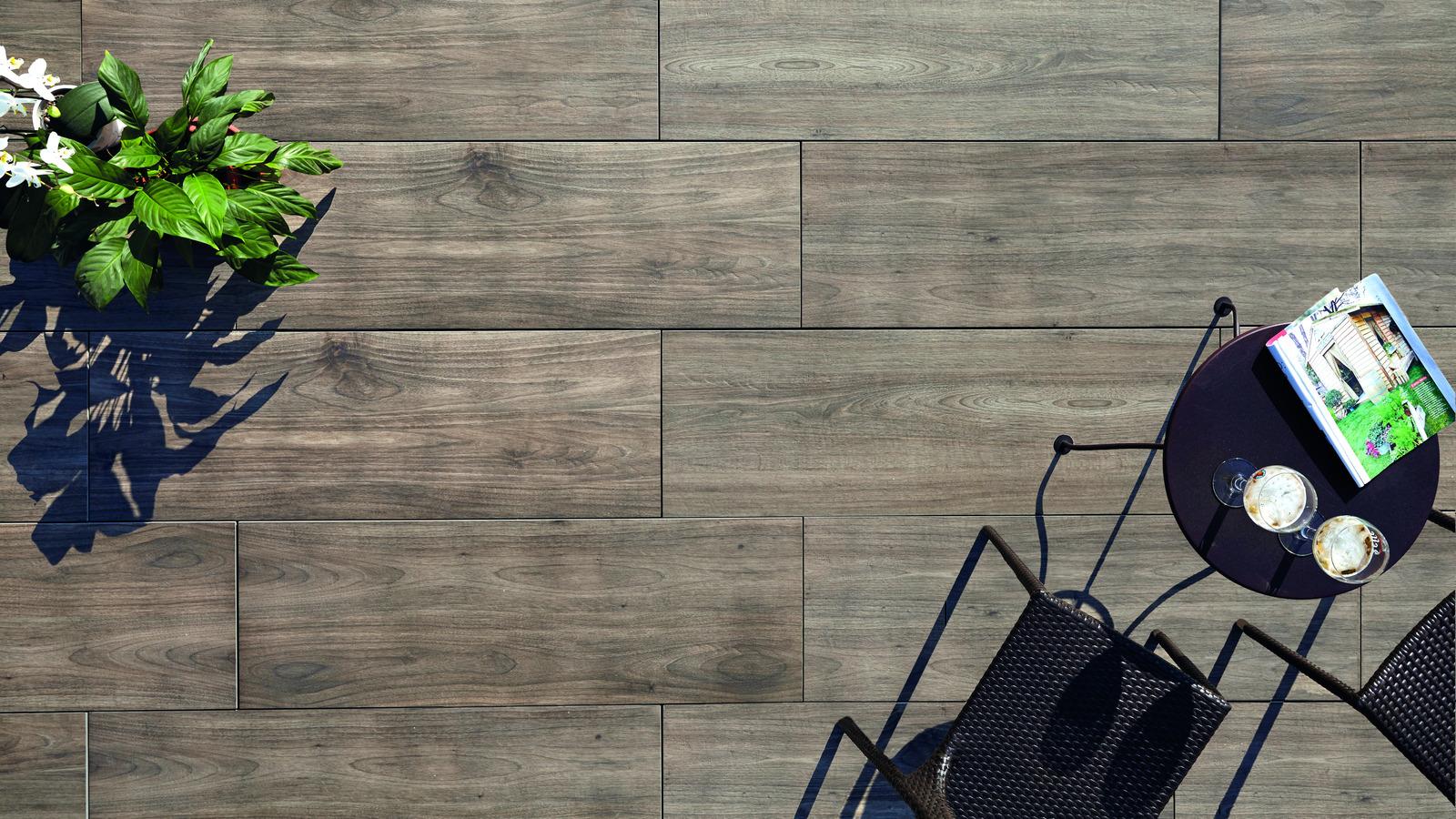 HARENA HOLZ "MARONE" Outdoor Wood Keramik