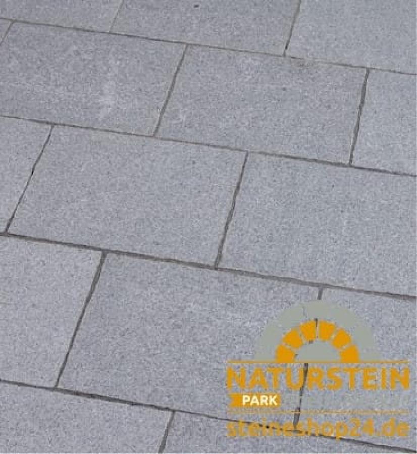 Pflasterplatten Granit "GALANT Ambiente" (anthrazit) -geflammt-