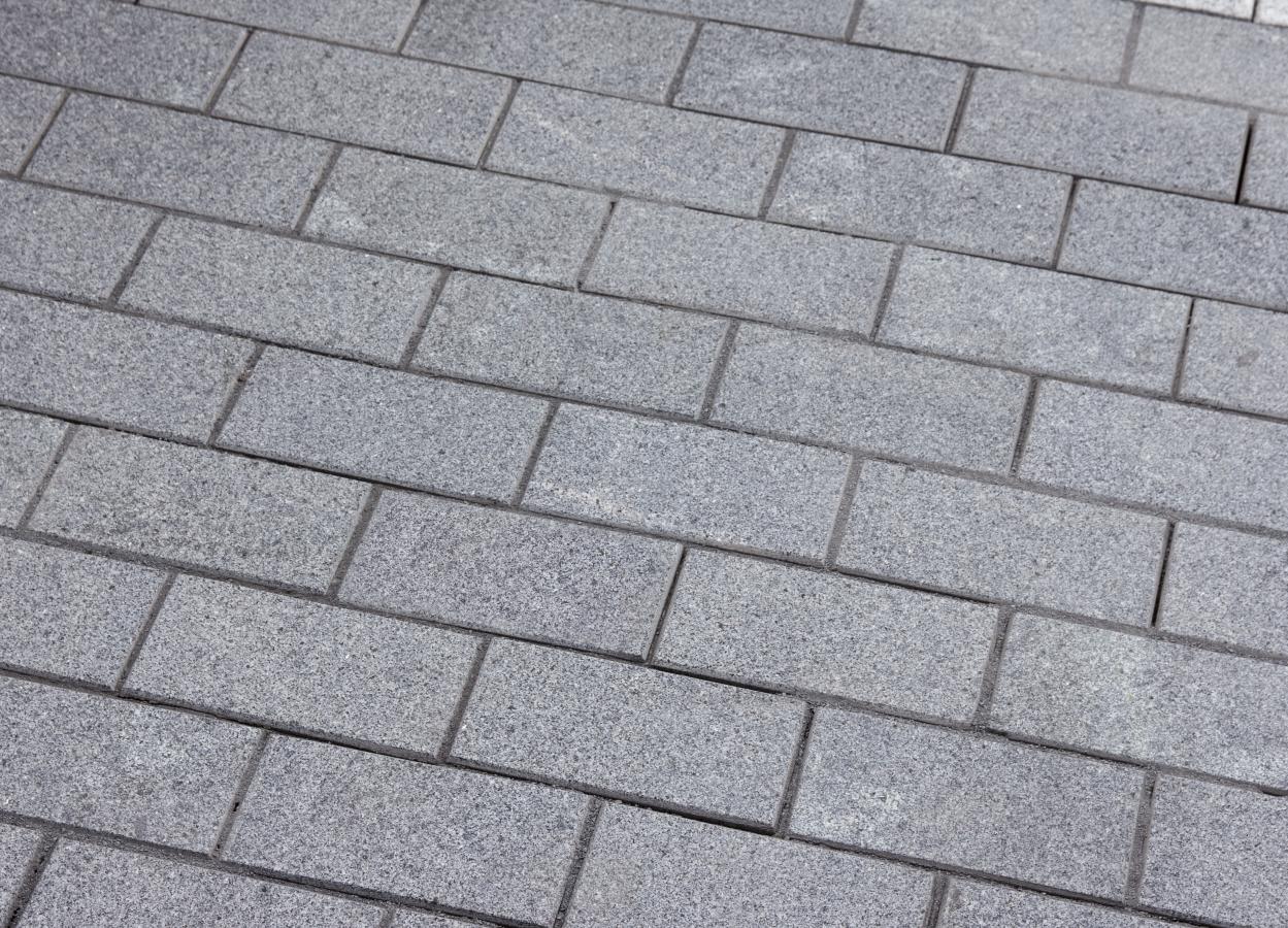Pflasterplatten Granit "GALANT ELEGANCE" (anthrazit) -geflammt-