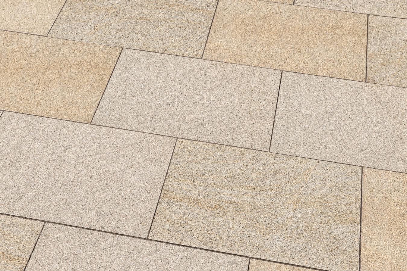 Terrassenplatten Granit "SUN" gestockt